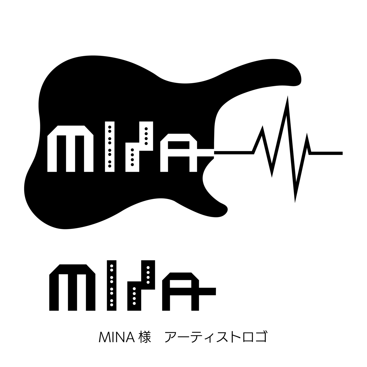 MINA様　アーティストロゴ